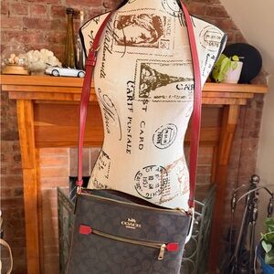 Coach Rowan File Bag in Signature Canvas